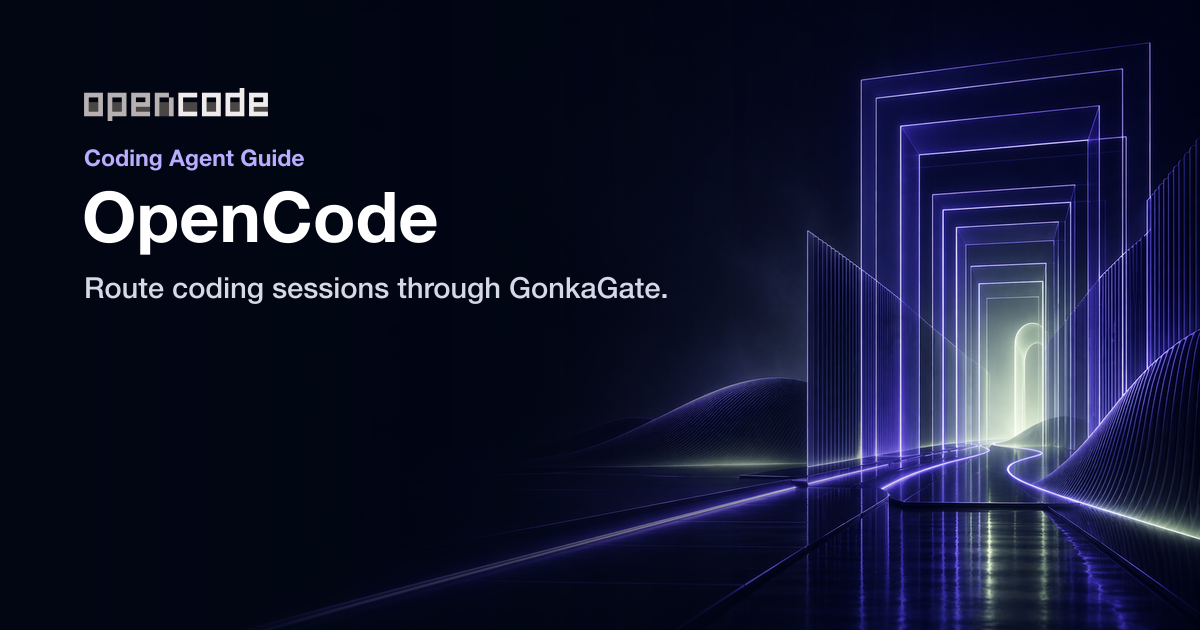 GonkaGate OpenCode Setup