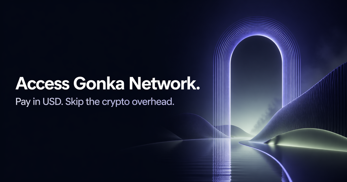 Gonka Network API (USD Billing) | GonkaGate